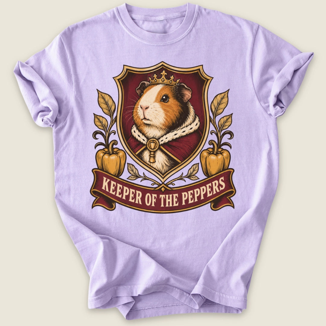 Keeper Of The Peppers T-shirt-Tee-Orchid-Guinea Pig Culture