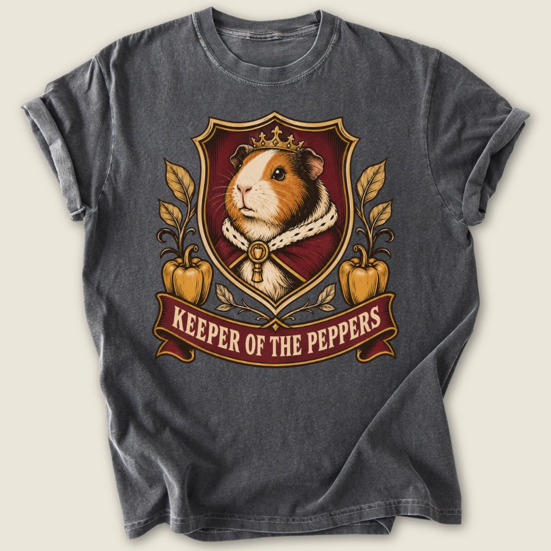 Keeper Of The Peppers T-shirt-Tee-Pepper-Guinea Pig Culture