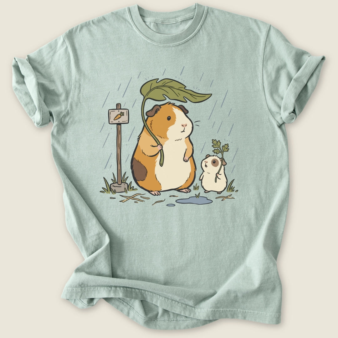 Leafy Cover T-shirt-Tee-Bay-Guinea Pig Culture