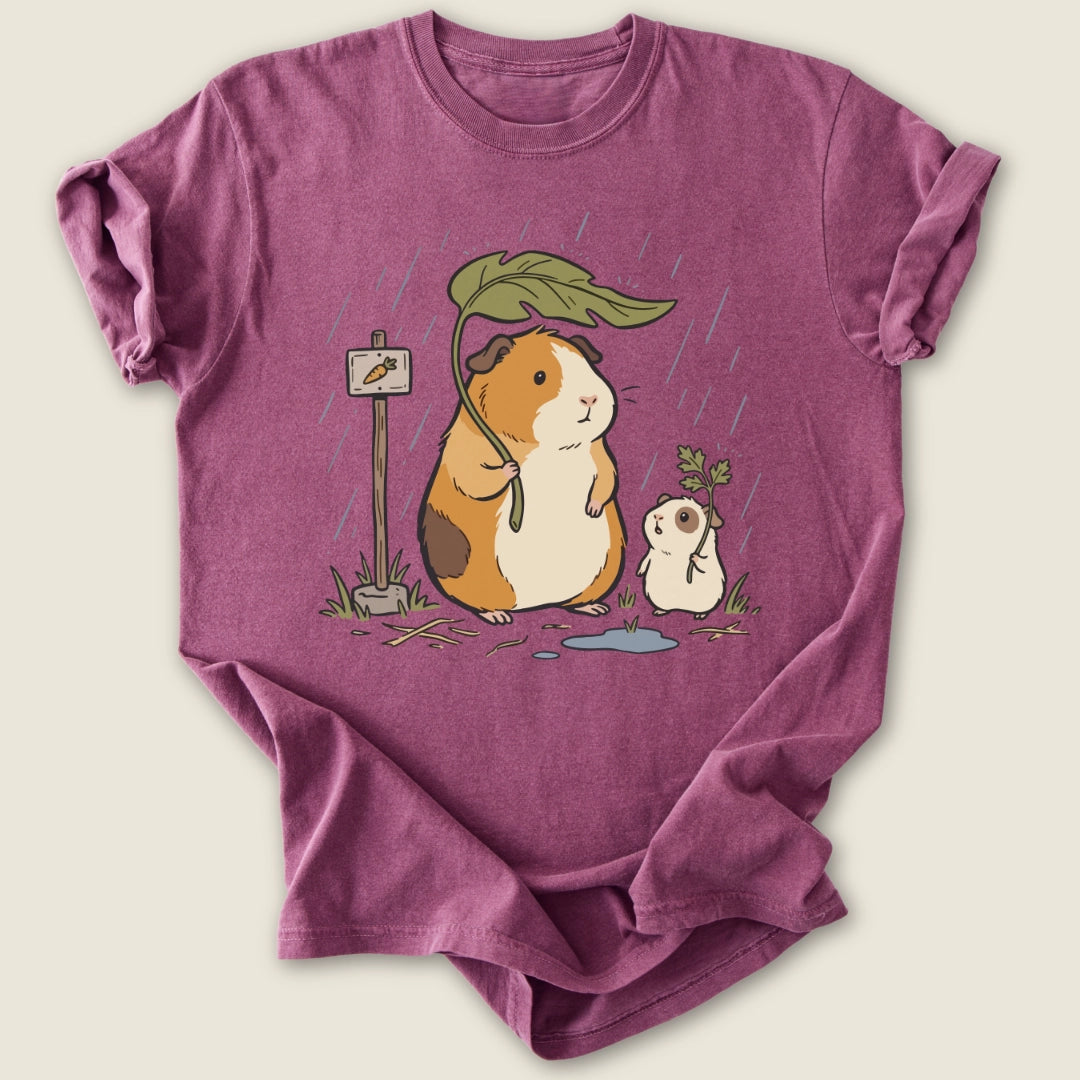 Leafy Cover T-shirt-Tee-Berry-Guinea Pig Culture