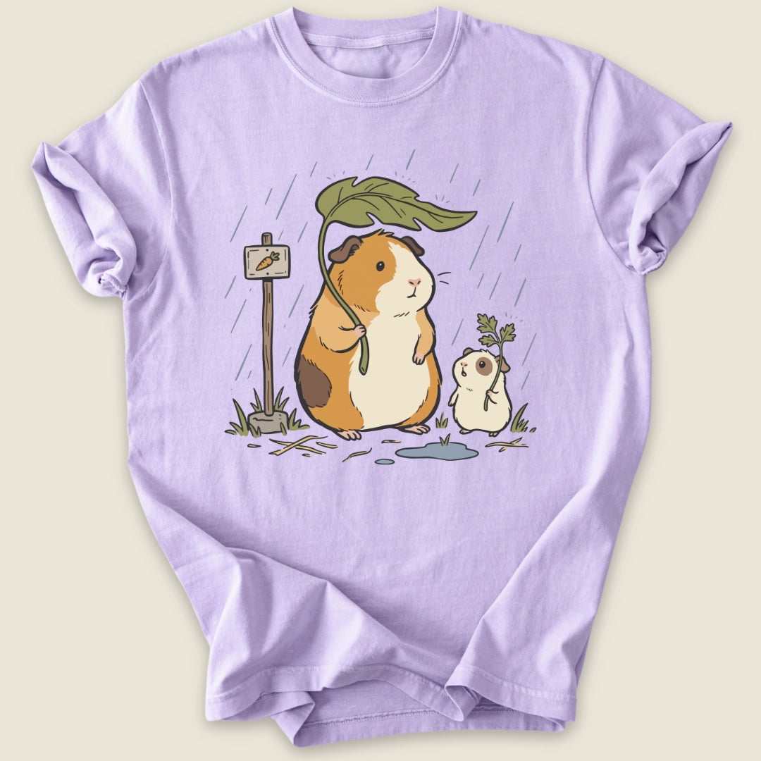 Leafy Cover T-shirt-Tee-Orchid-Guinea Pig Culture