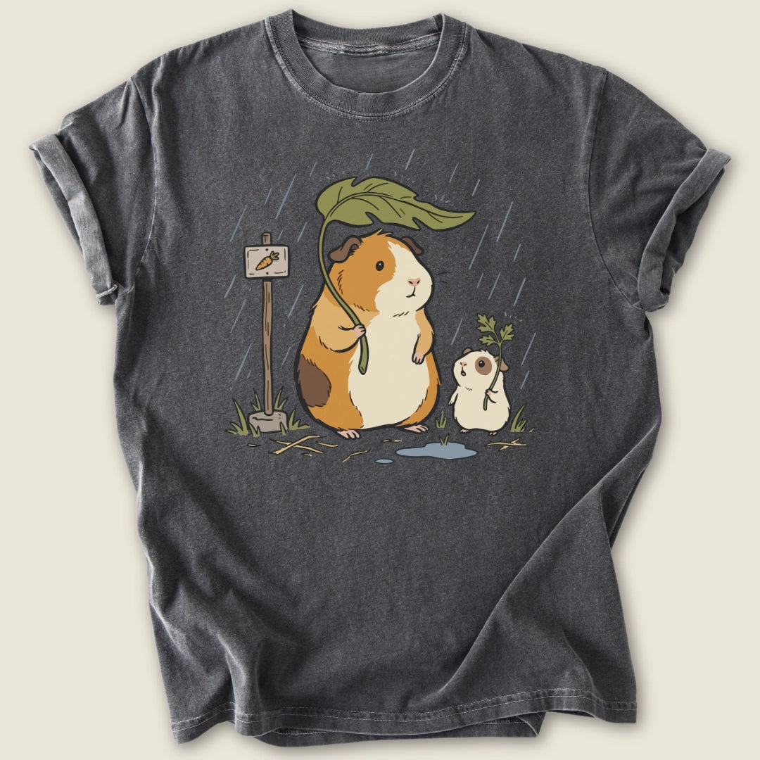 Leafy Cover T-shirt-Tee-Pepper-Guinea Pig Culture