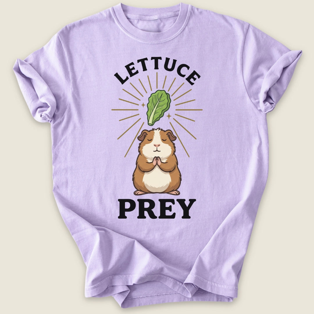 Lettuce Prey T-shirt-Tee-Orchid-Guinea Pig Culture