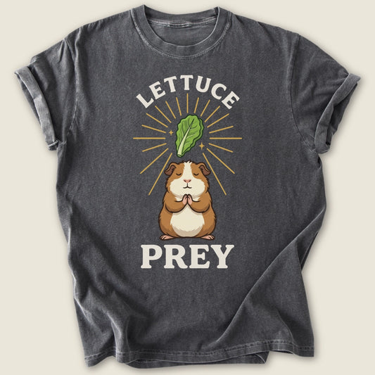 Lettuce Prey T-shirt-Tee-Pepper-Guinea Pig Culture