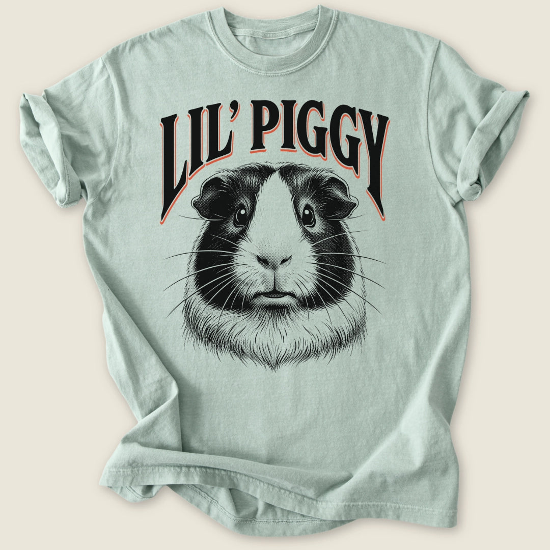 Lil' Piggy T-shirt-Tee-Bay-Guinea Pig Culture