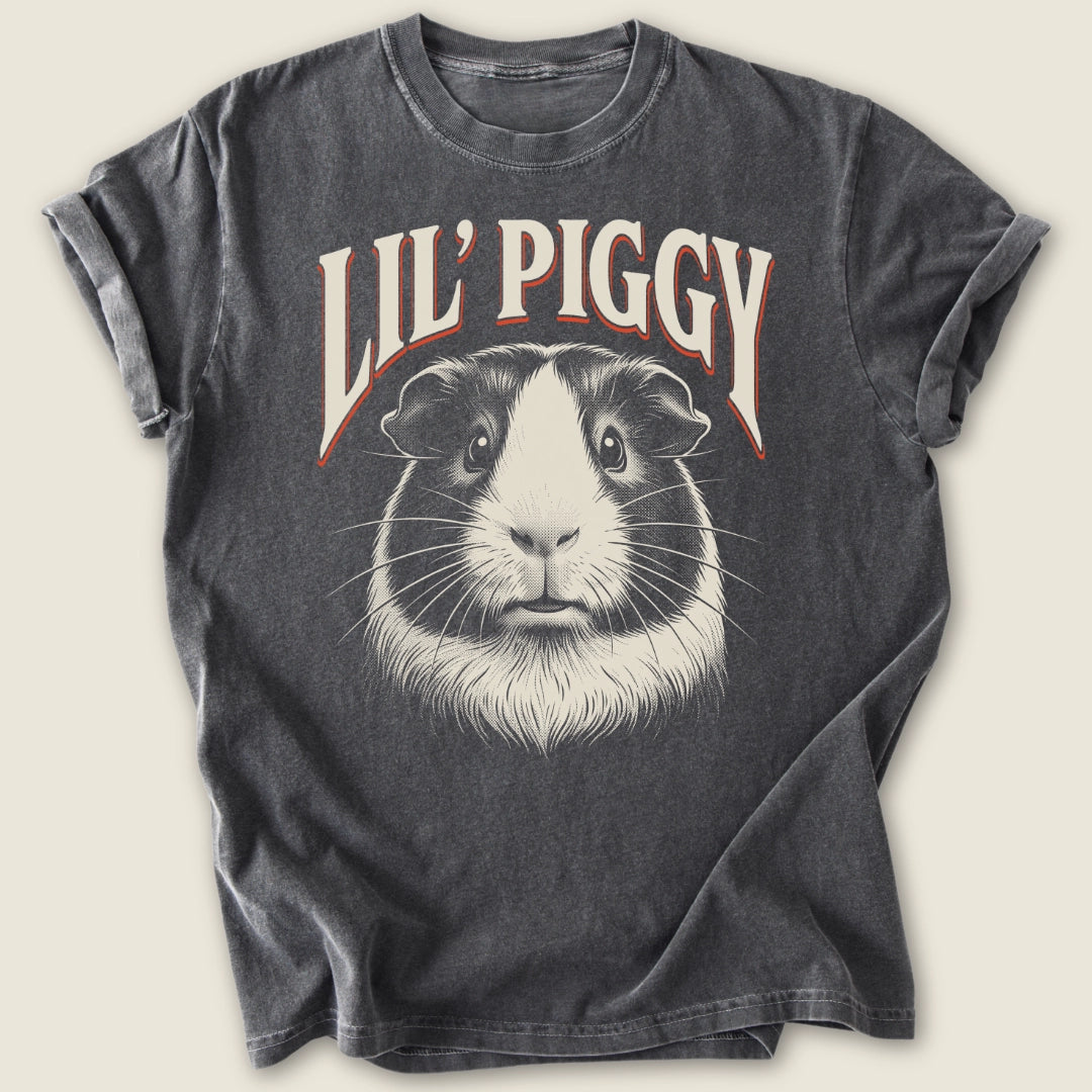 Lil' Piggy T-shirt-Tee-Pepper-Guinea Pig Culture