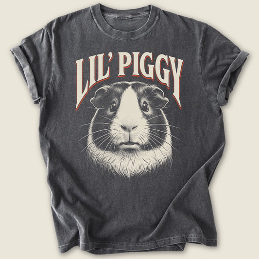 Lil' Piggy T-shirt-Tee-Pepper-Guinea Pig Culture