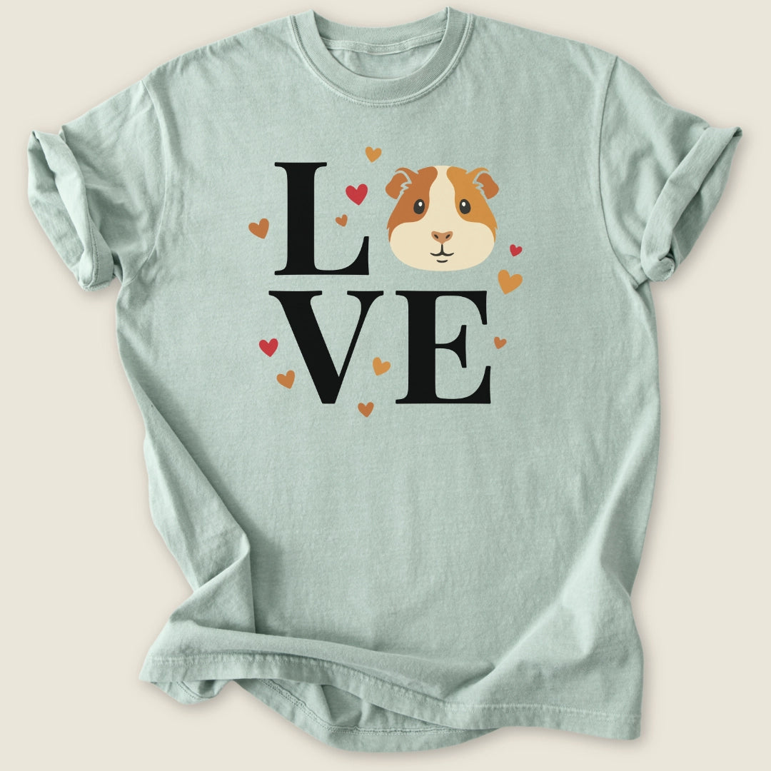 Love T-shirt-Tee-Bay-Guinea Pig Culture