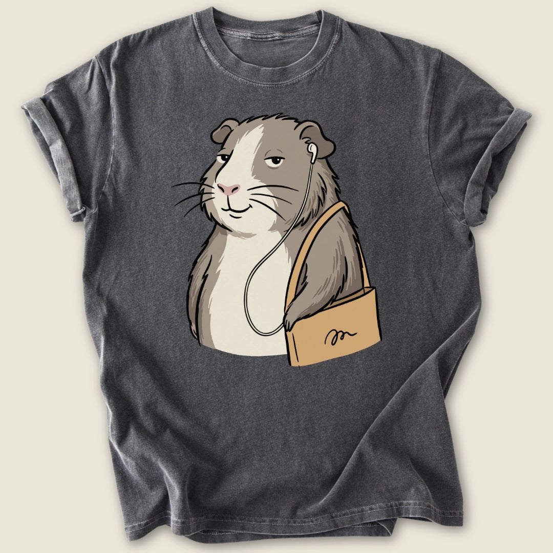Main Character Piggy T-shirt-Tee-Pepper-Guinea Pig Culture