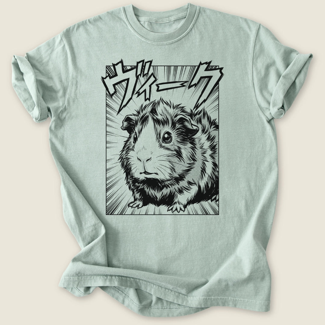 Manga Wheek T-shirt-Tee-Bay-Guinea Pig Culture