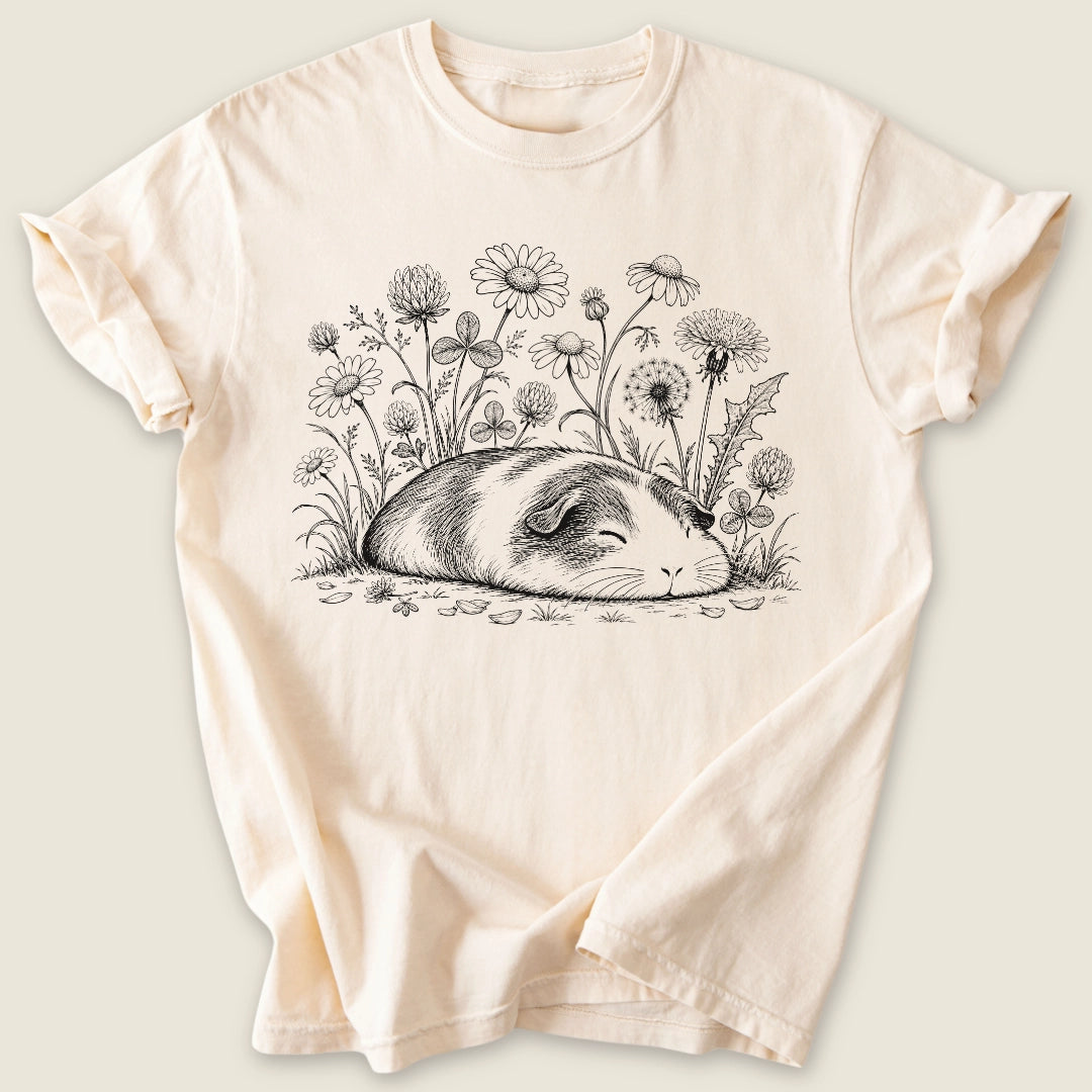 Meadow Loaf T-shirt-Tee-Ivory-Guinea Pig Culture