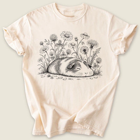 Meadow Loaf T-shirt-Tee-Ivory-Guinea Pig Culture