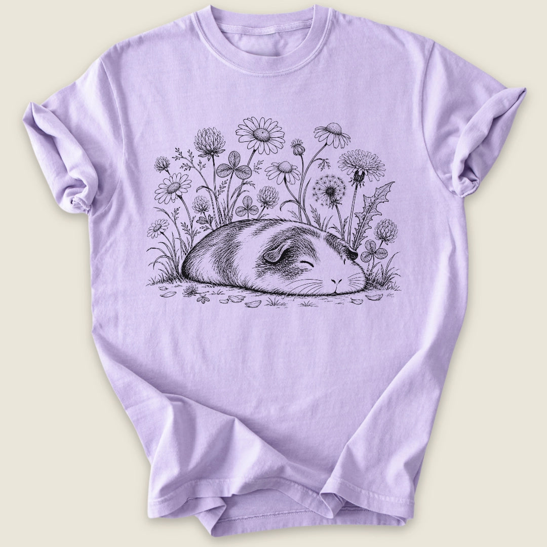 Meadow Loaf T-shirt-Tee-Orchid-Guinea Pig Culture
