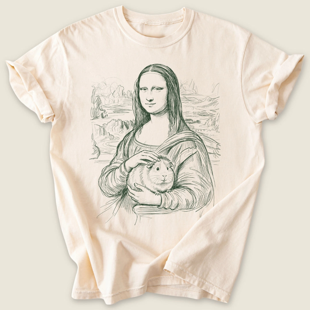 Mona Wheeka T-shirt-Tee-Ivory-Guinea Pig Culture