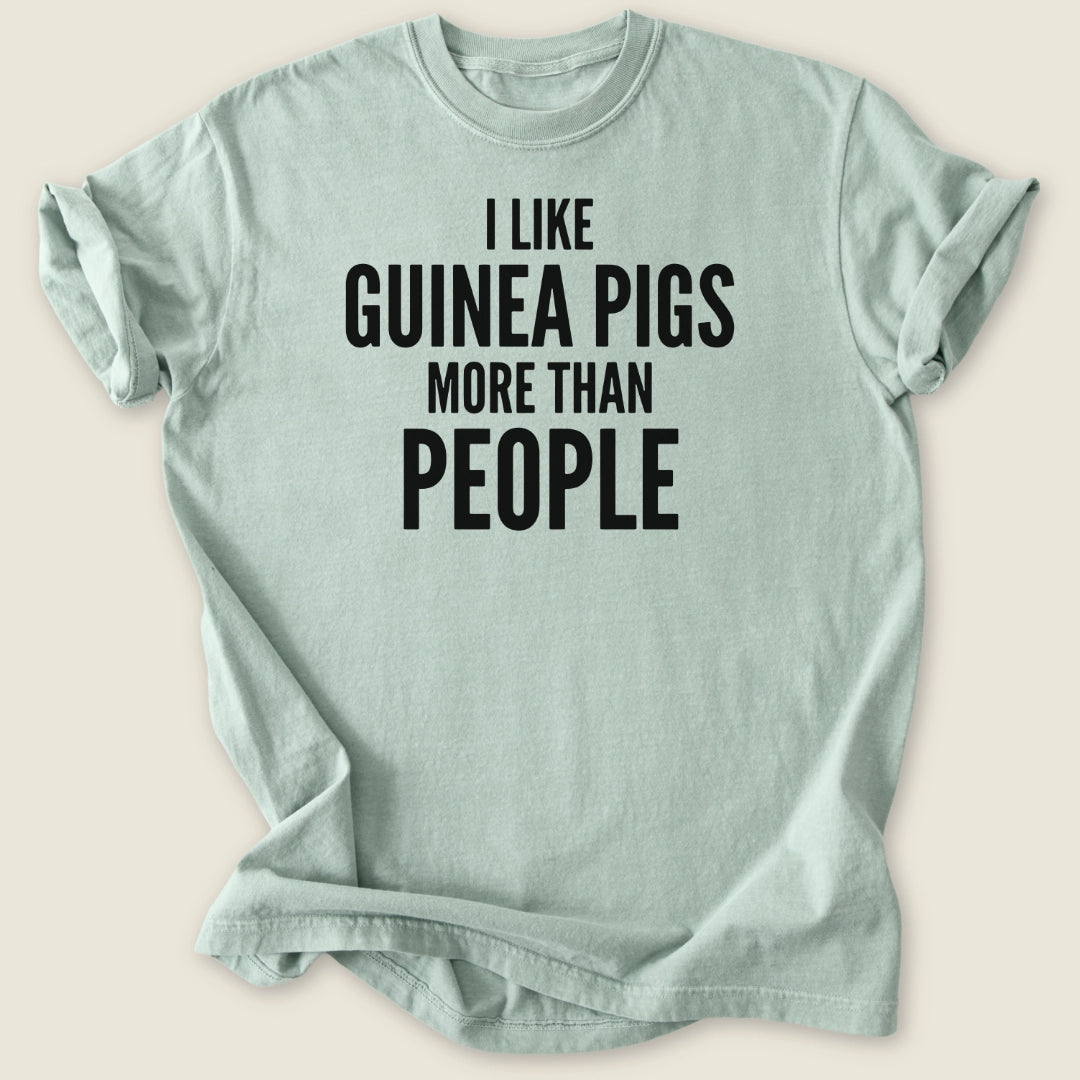More Than People T-shirt-Tee-Bay-Guinea Pig Culture
