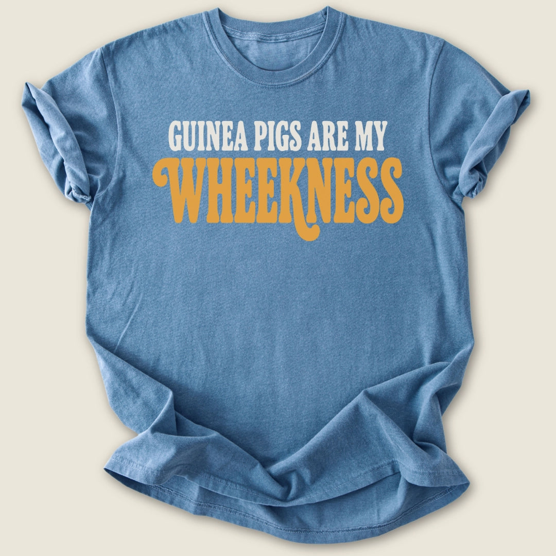 My Wheekness T-shirt-Tee-Blue Jean-Guinea Pig Culture