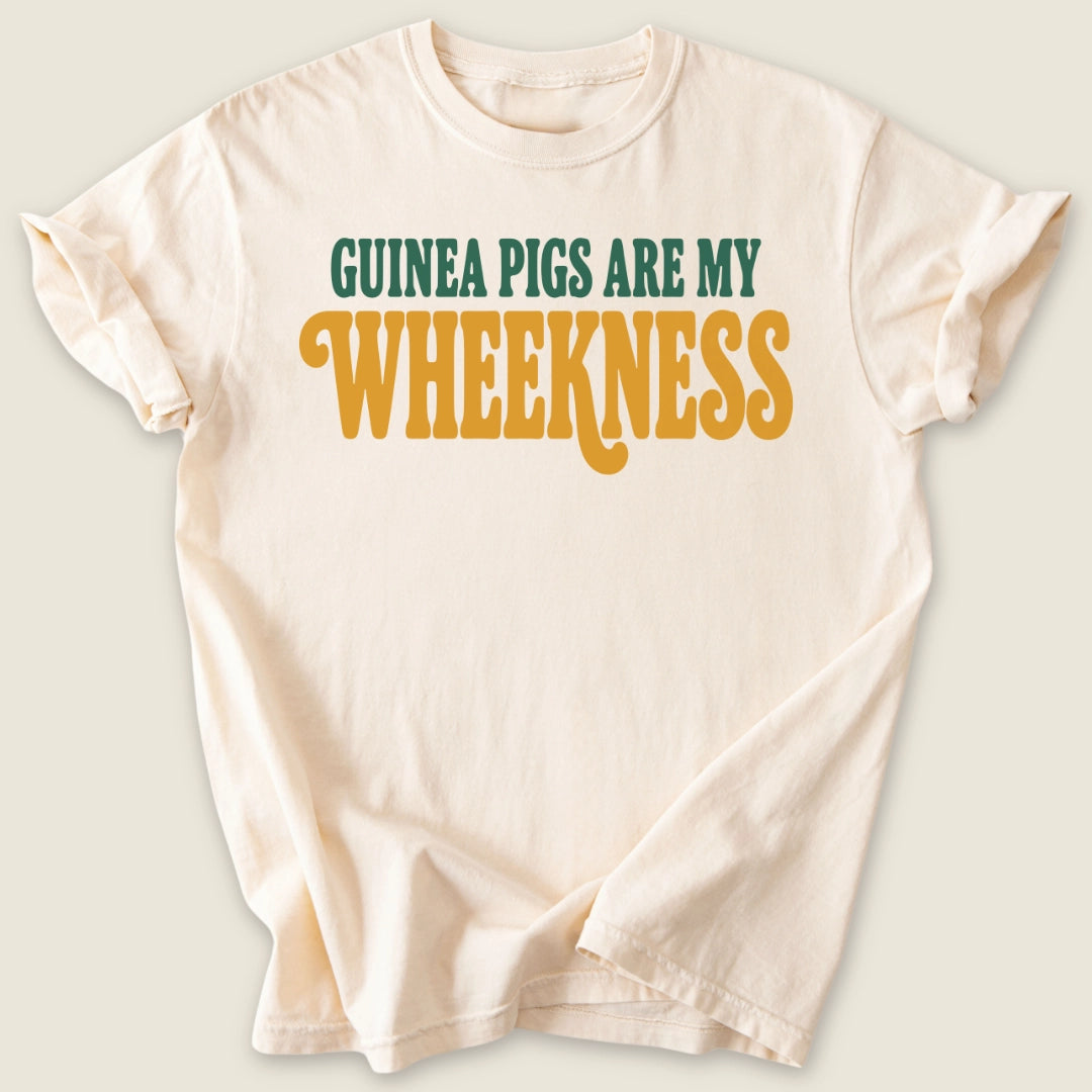My Wheekness T-shirt-Tee-Ivory-Guinea Pig Culture
