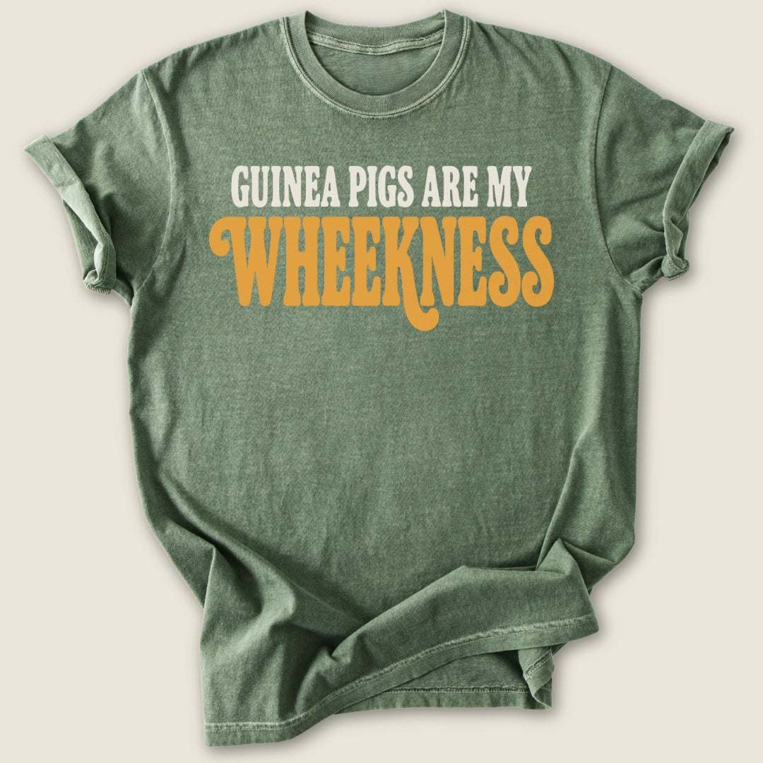 My Wheekness T-shirt-Tee-Moss-Guinea Pig Culture