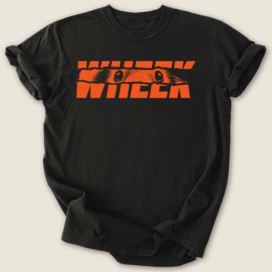 Night Of The Wheek T-shirt-Tee-Black-Guinea Pig Culture