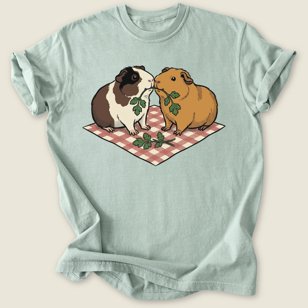 Parsley For Two T-shirt-Tee-Bay-Guinea Pig Culture