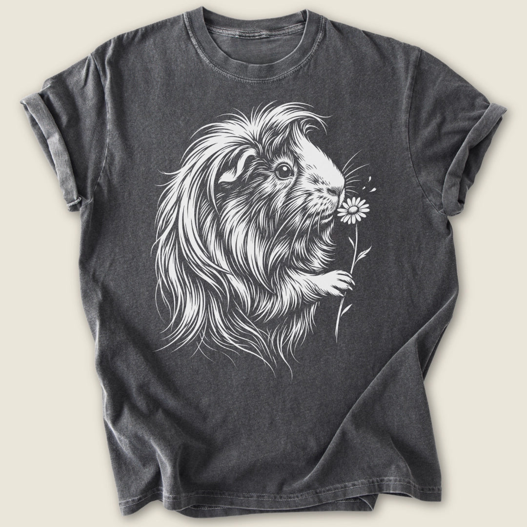 Peruvian Bloom T-shirt-Tee-Pepper-Guinea Pig Culture