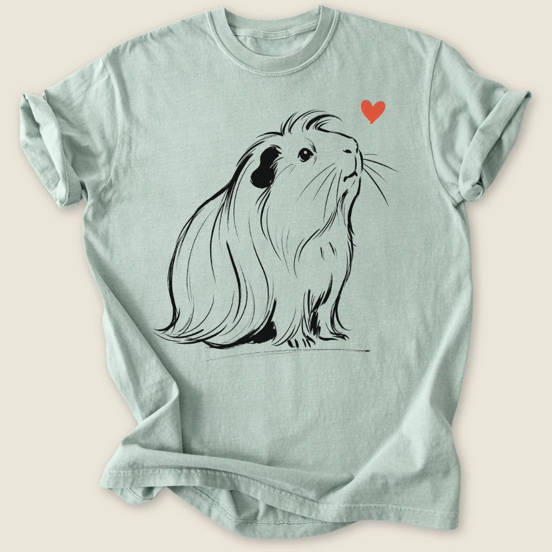 Peruvian Guinea Ink T-shirt-Tee-Bay-Guinea Pig Culture