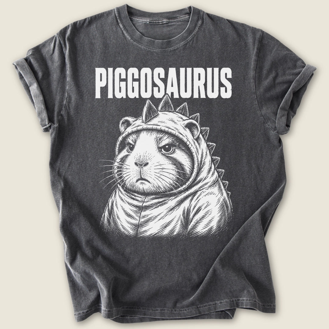 Piggosaurus T-shirt-Tee-Pepper-Guinea Pig Culture