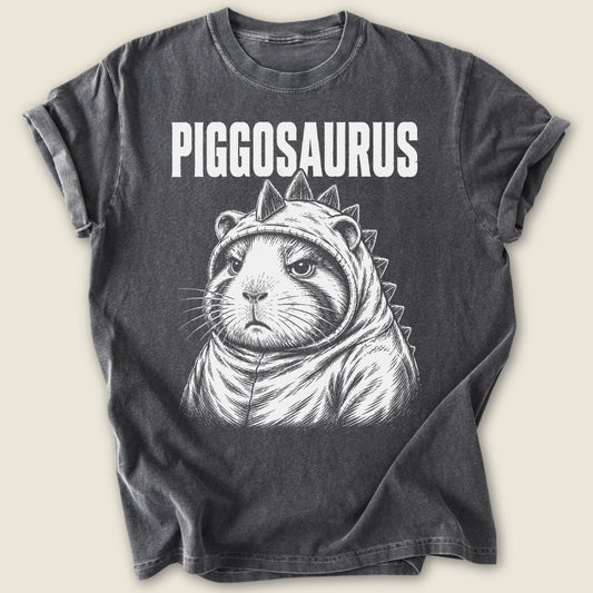 Piggosaurus T-shirt-Tee-Pepper-Guinea Pig Culture