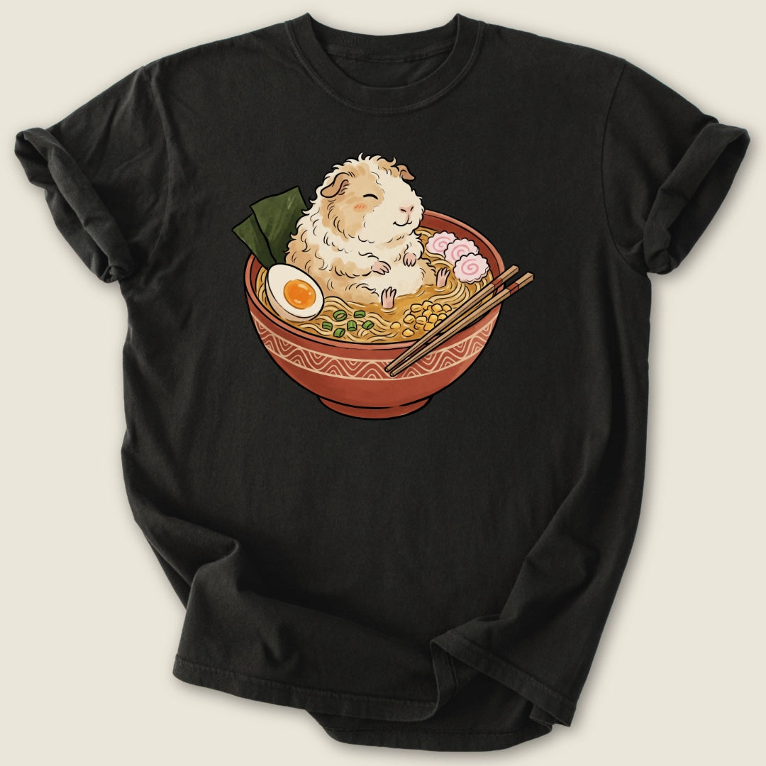 Ramen Special T-shirt-Tee-Black-Guinea Pig Culture