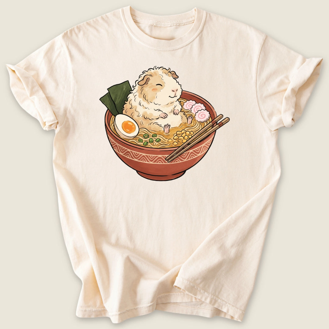 Ramen Special T-shirt-Tee-Ivory-Guinea Pig Culture