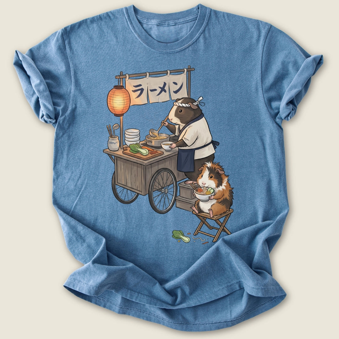 Ramen Stand T-shirt-Tee-Blue Jean-Guinea Pig Culture