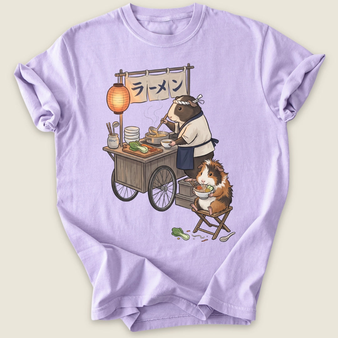 Ramen Stand T-shirt-Tee-Orchid-Guinea Pig Culture