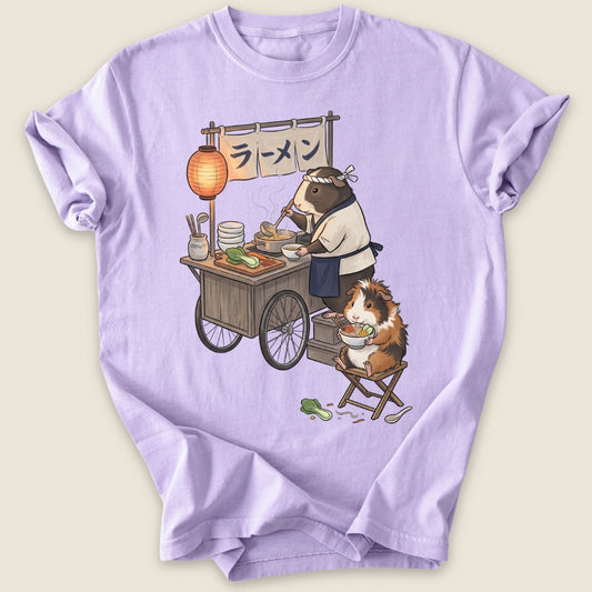 Ramen Stand T-shirt-Tee-Orchid-Guinea Pig Culture