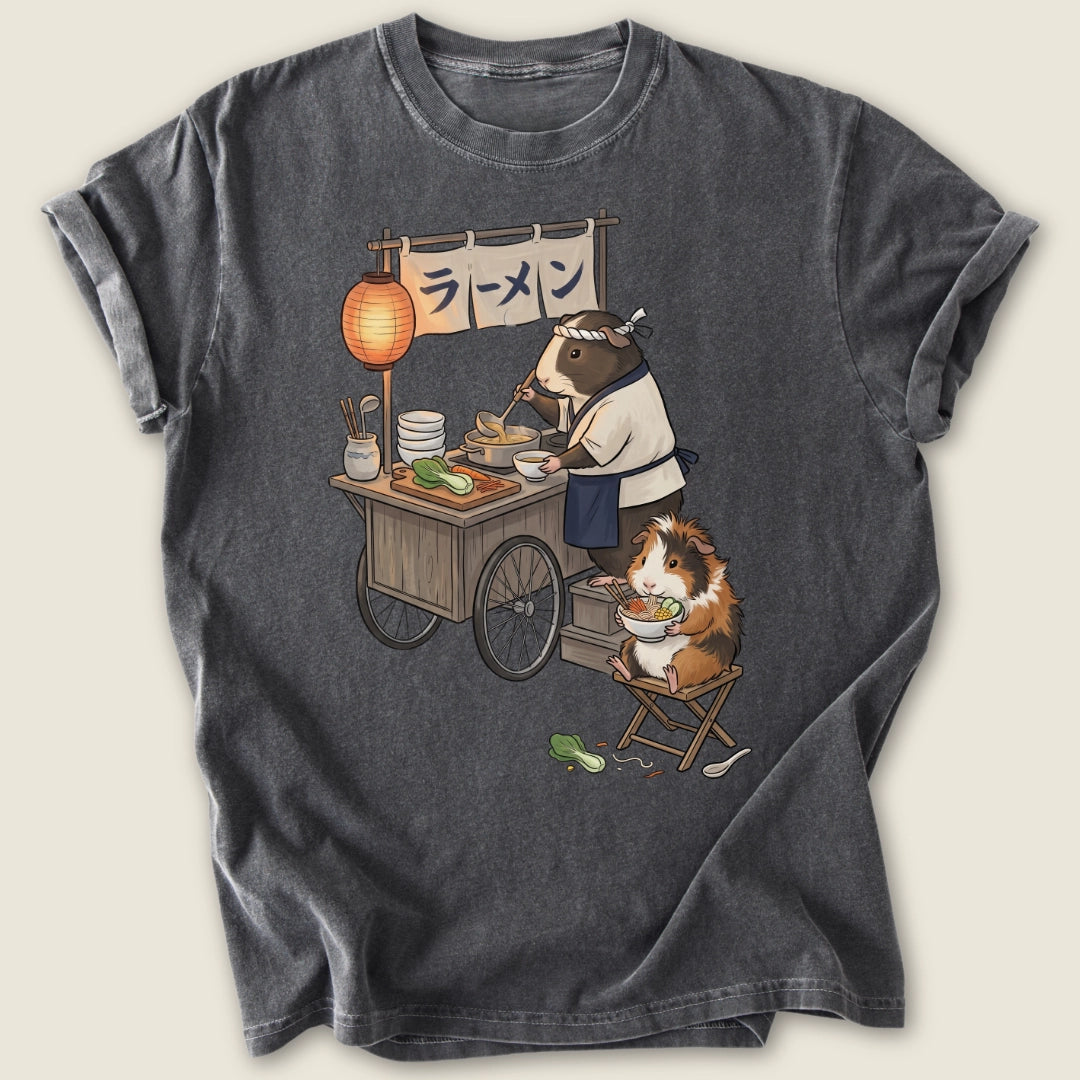 Ramen Stand T-shirt-Tee-Pepper-Guinea Pig Culture