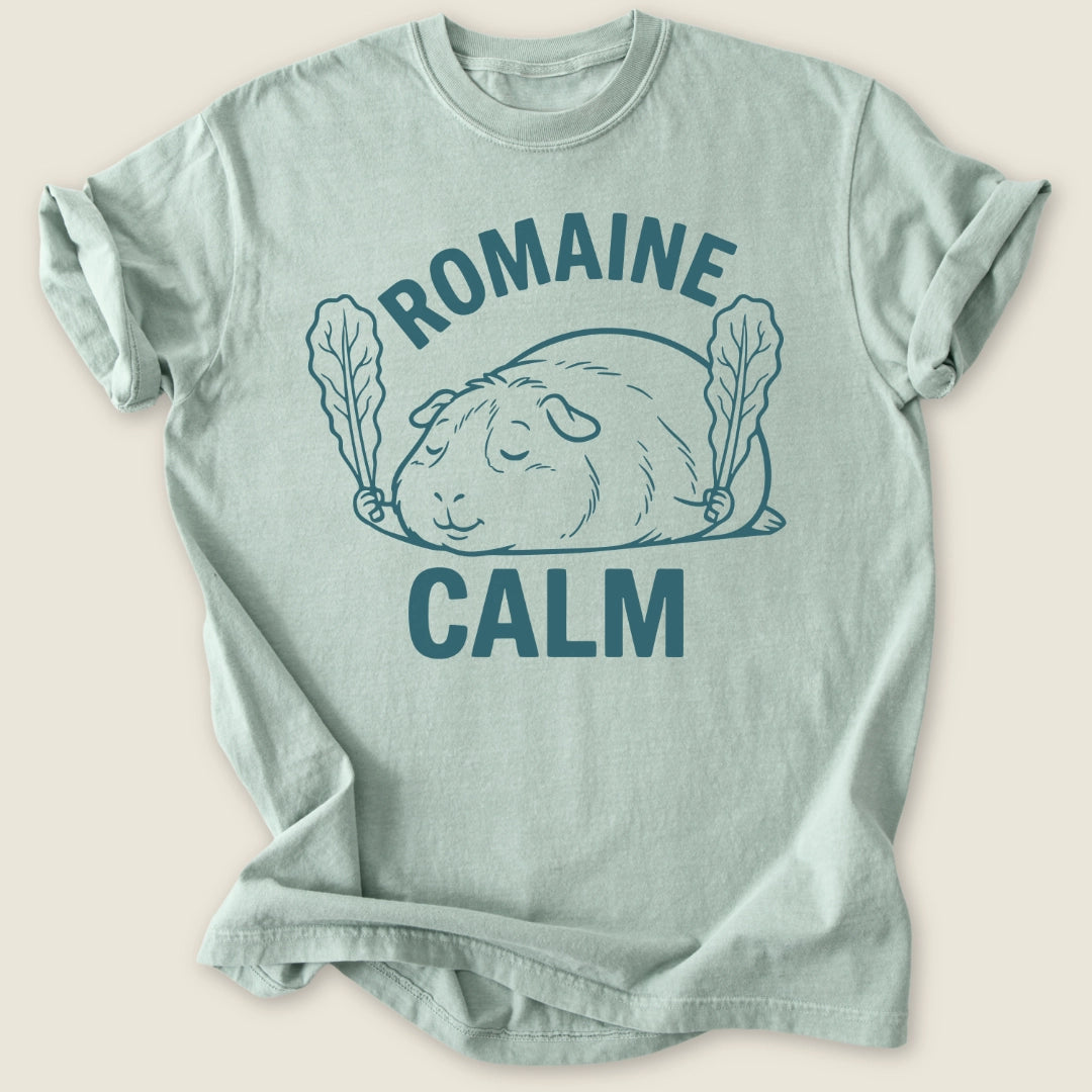 Romaine Calm T-shirt-Tee-Bay-Guinea Pig Culture