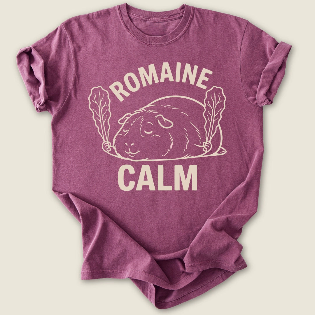 Romaine Calm T-shirt-Tee-Berry-Guinea Pig Culture