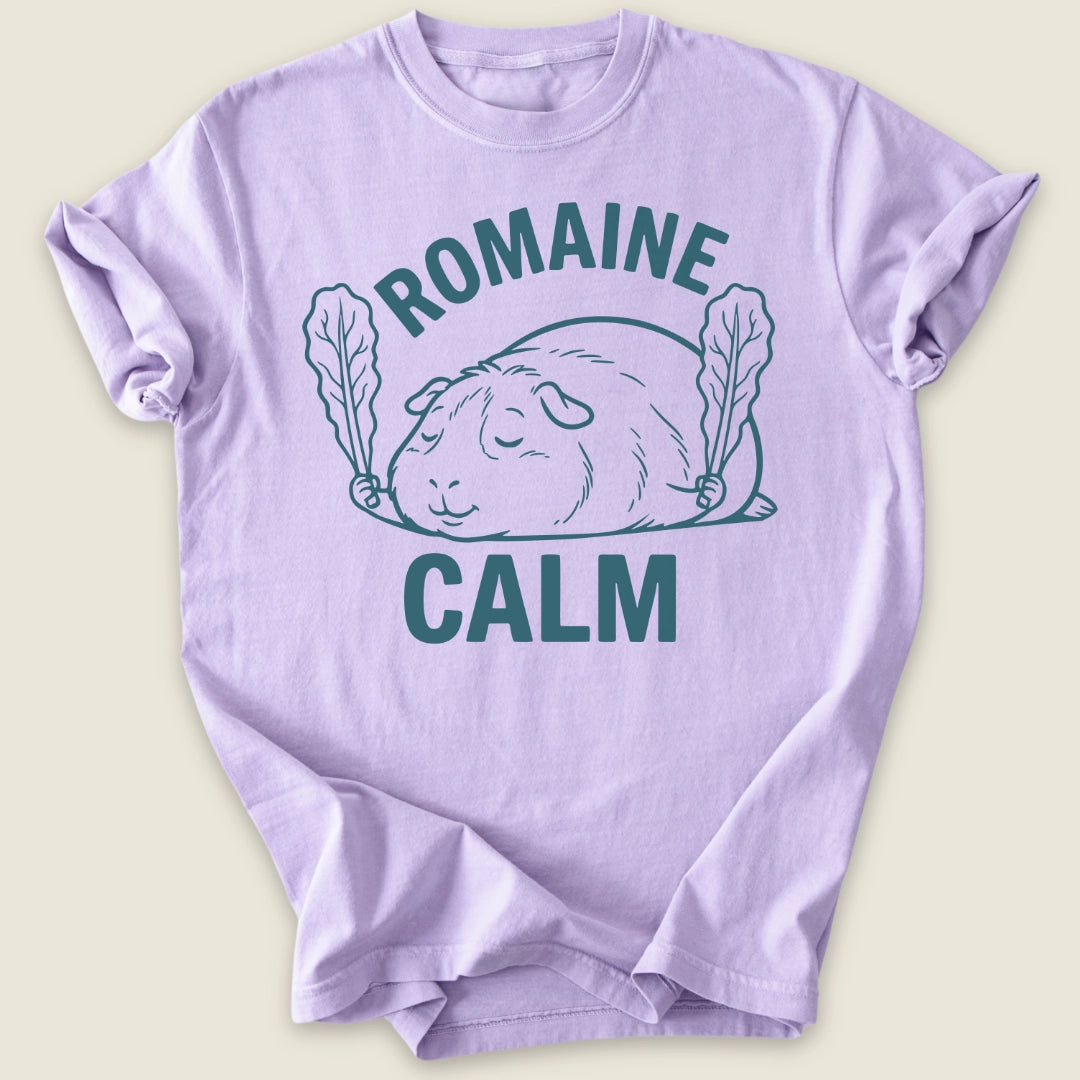 Romaine Calm T-shirt-Tee-Orchid-Guinea Pig Culture