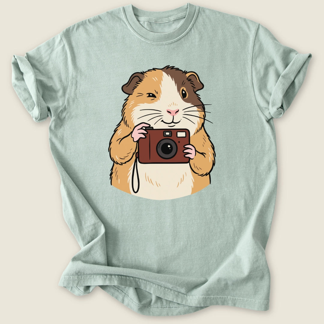 Say Wheek T-shirt-Tee-Bay-Guinea Pig Culture