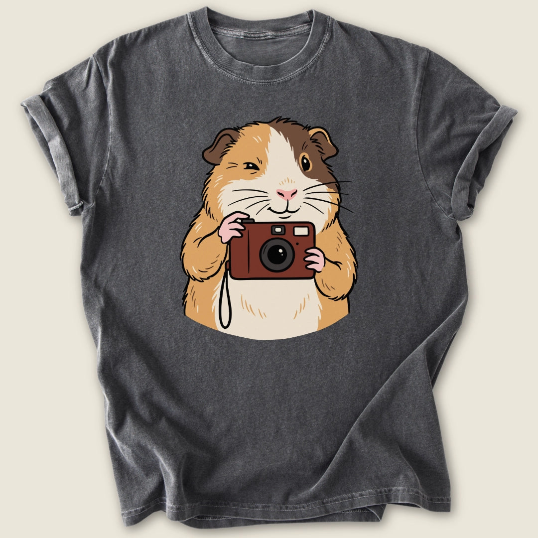 Say Wheek T-shirt-Tee-Pepper-Guinea Pig Culture