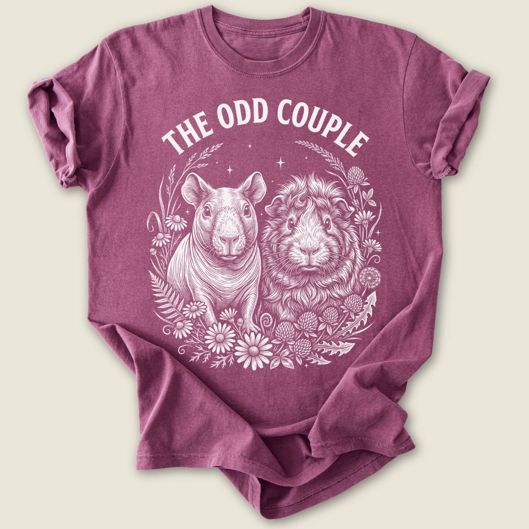 Skinny & Floof T-shirt-Tee-Berry-Guinea Pig Culture