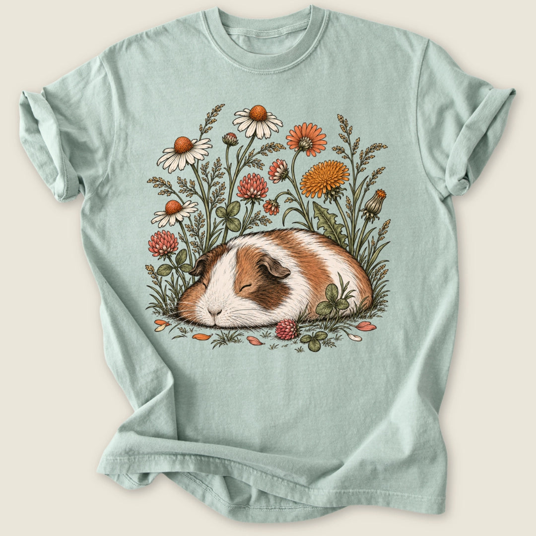 Snooze & Bloom T-shirt-Tee-Bay-Guinea Pig Culture