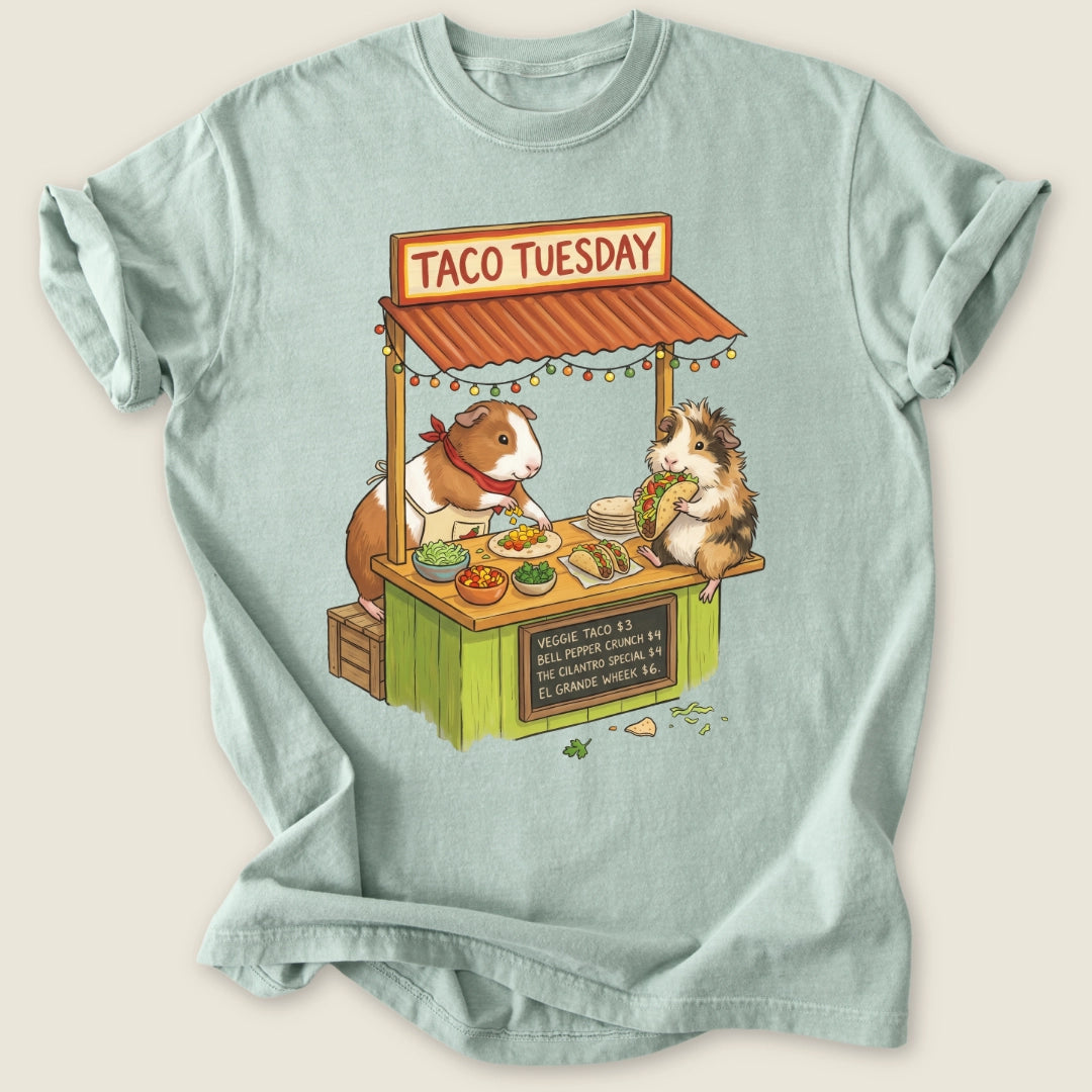 Taco Tuesday T-shirt-Tee-Bay-Guinea Pig Culture
