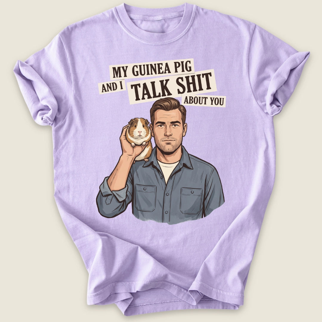 Talk Sh*t T-shirt-Tee-Orchid-Guinea Pig Culture