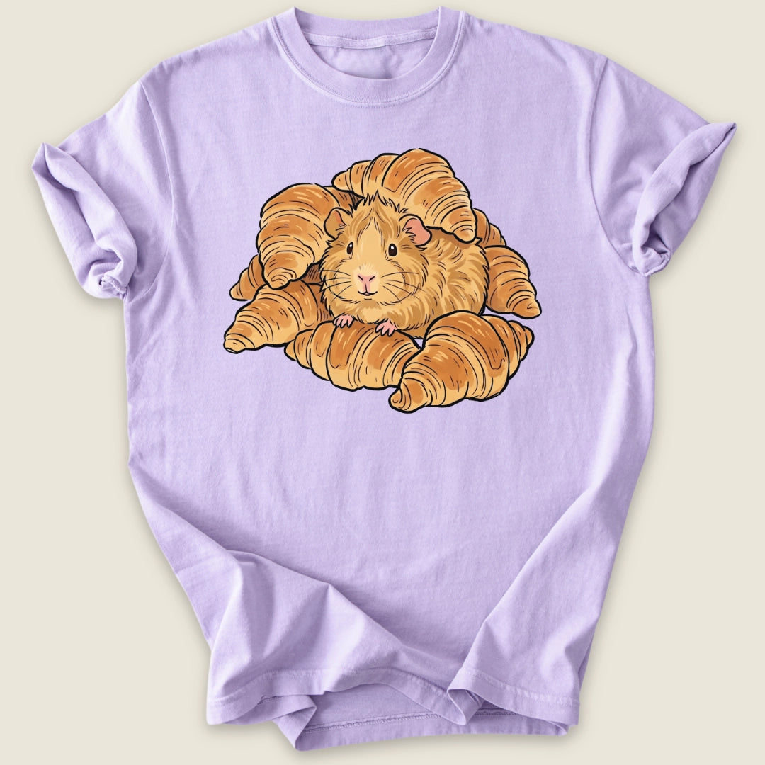 The Croissant T-shirt-Tee-Orchid-Guinea Pig Culture