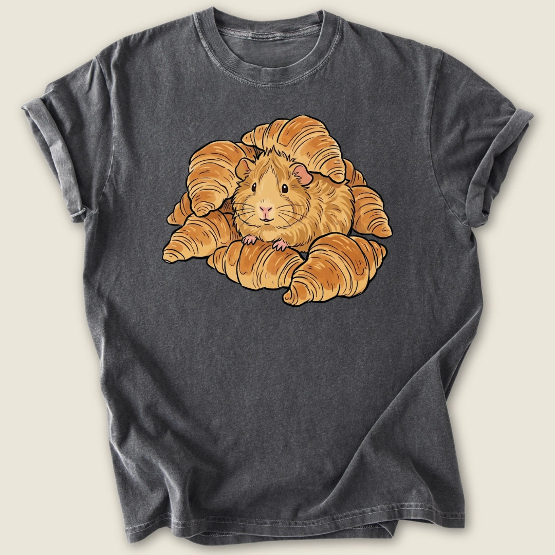 The Croissant T-shirt-Tee-Pepper-Guinea Pig Culture