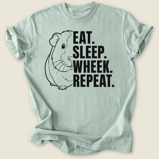 The Daily Wheek T-shirt-Tee-Bay-Guinea Pig Culture