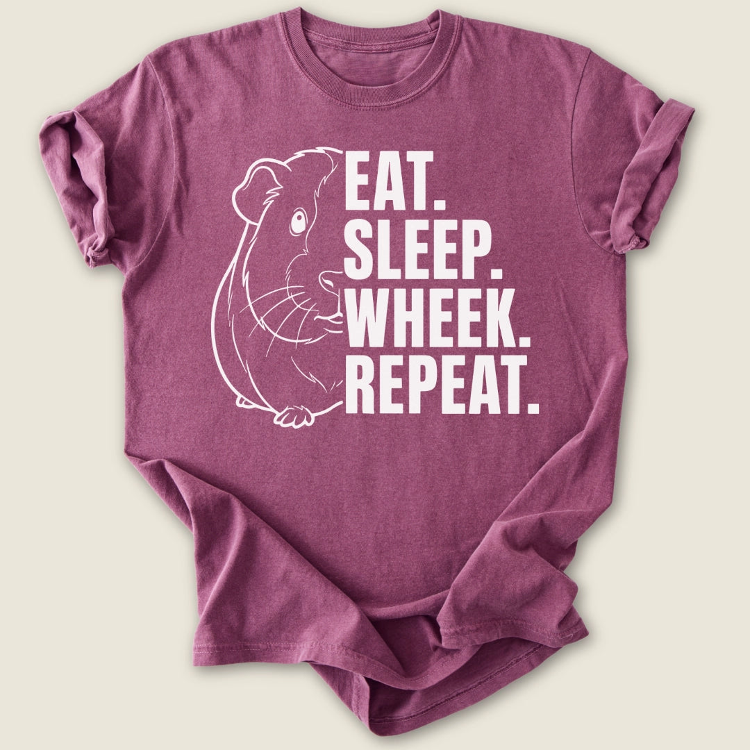 The Daily Wheek T-shirt-Tee-Berry-Guinea Pig Culture