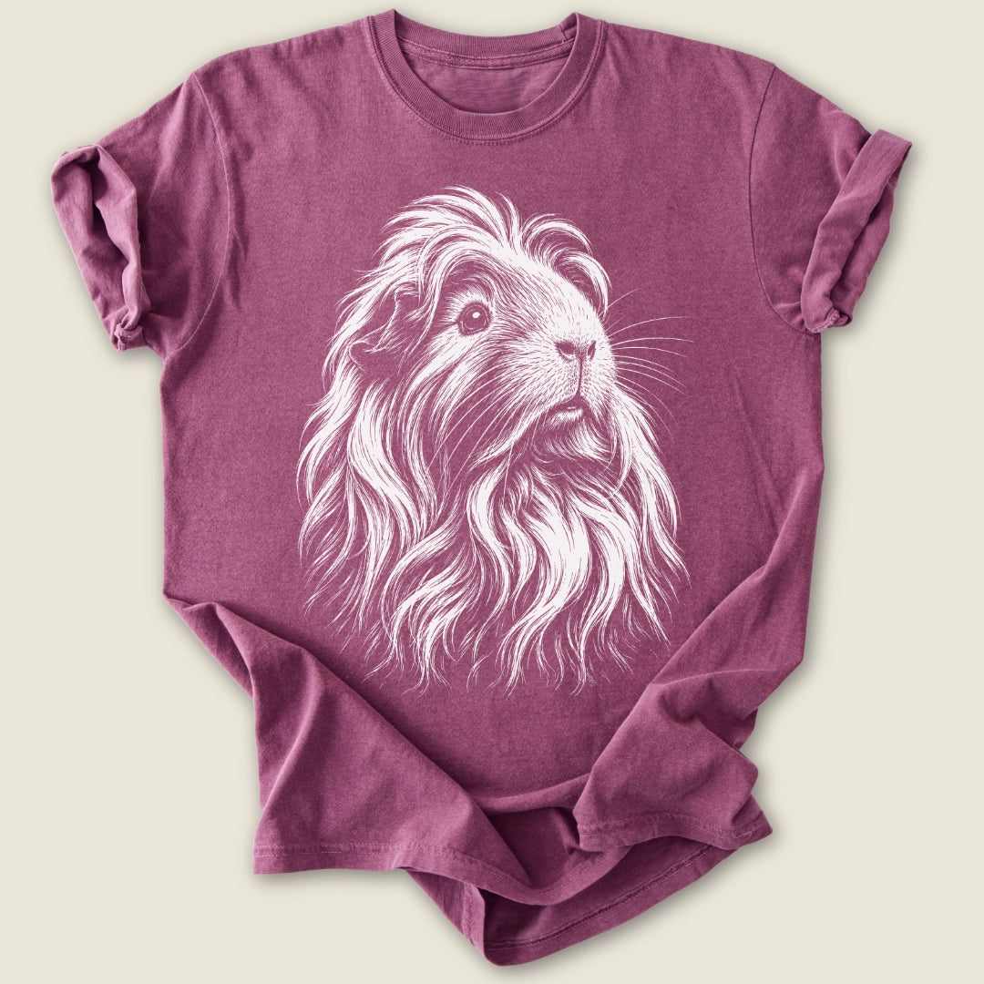 The Grandest Piggy T-shirt-Tee-Berry-Guinea Pig Culture