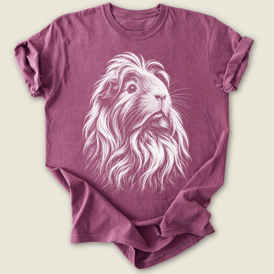 The Grandest Piggy T-shirt-Tee-Berry-Guinea Pig Culture