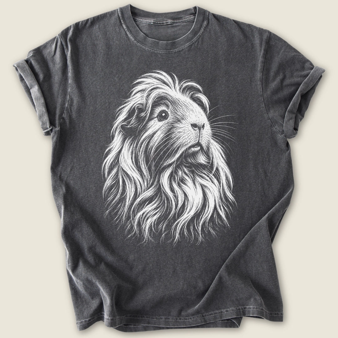 The Grandest Piggy T-shirt-Tee-Pepper-Guinea Pig Culture